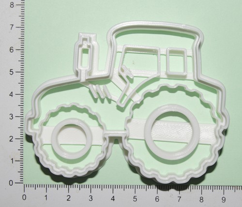 Tractor cookie fondant - , or