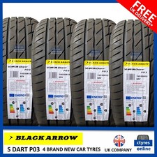 4X New 195 50 15 BLACKARROW