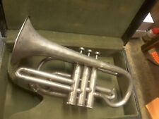 Vintage Regent Bb Cornet By Boosey & Hawkes, no mouthpiece, slides & valves good