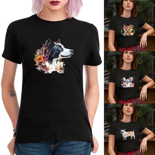Printed black short - printed, sleeve