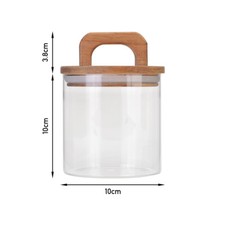 700/800/1000ml Glass Canister