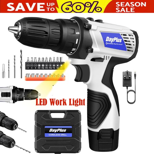 Cordless drill screwdriver - cordless,