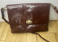 Vintage Style Dents Brown Leather British London Luxury Designer Bag,Handbag,
