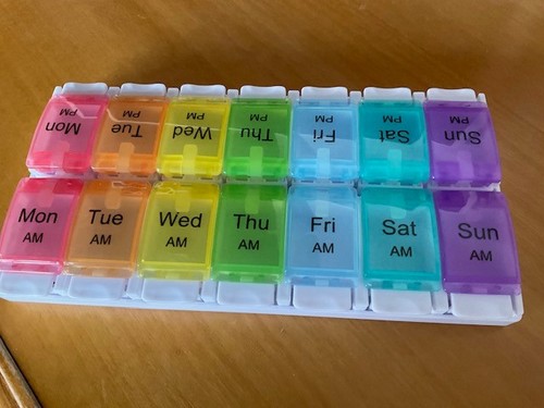 Cartee weekly pill box - cartee,