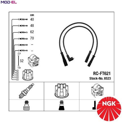 Ignition cable kit 8523 - ignition,