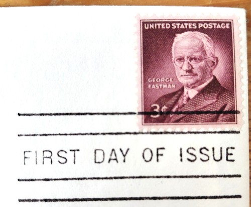 1954 george eastman us - eastman, 3c