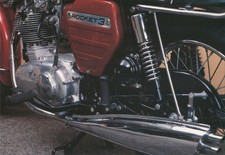 1970 BSA Rocket 3 750cc Motorcycle Engine Detail NATIONAL MUSEUM