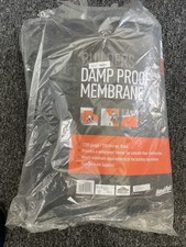 Damplas Black 300 Micron Damp Proof Membrane, (L)3m x (W)4m