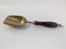 Vintage Small Brass Scoop With