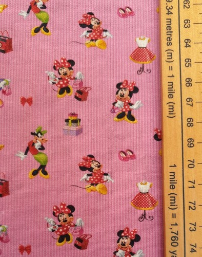 Minnie mouse fabric 100 - fabric, 100%