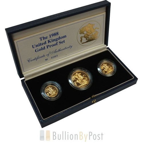 1988 gold proof - proof, sovereign