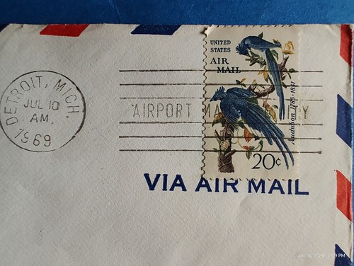 Air mail first flight - mail,