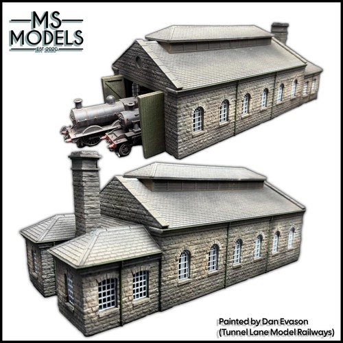 Lms twin track stone engine - track,