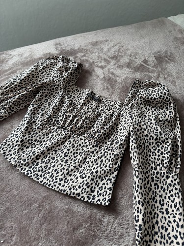 Zara leopard print top size - top, s
