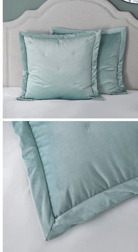 Dorma burford celadon velvet - celadon,