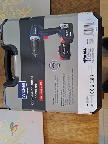 18v cordless combi drill - 18v,