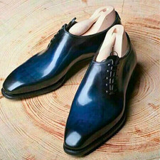 Handmade Electric Blue Patina