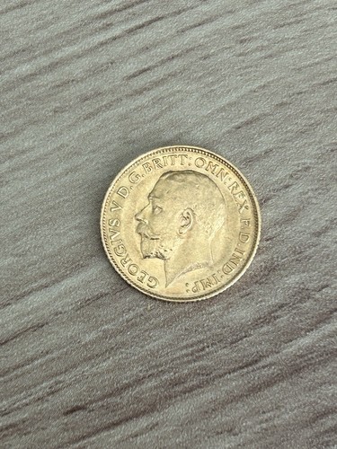 1913 george half sovereign - george, v