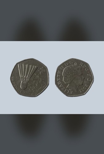 Lucky british 50p fifty pence - lucky,
