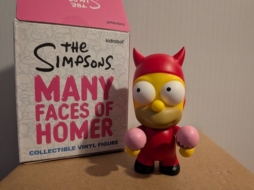 Kidrobot devil homer vinyl - kidrobot,