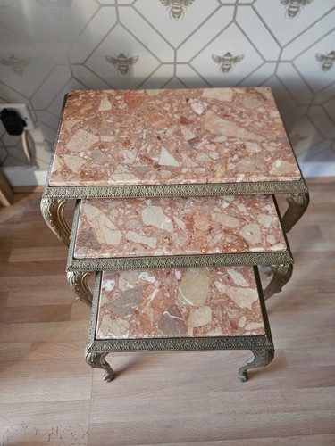 Nest tables with metal - of, 3