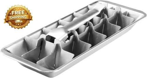 Metal ice cube trays - metal,