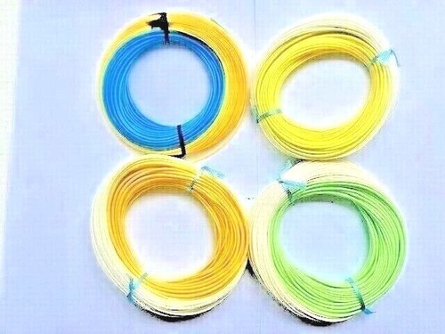 Fly fishing line twin - fly, colour