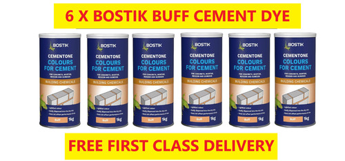 Bostik cementone colours - cementone, buff
