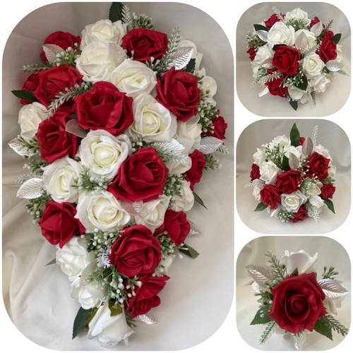 Wedding bouquets red - wedding,