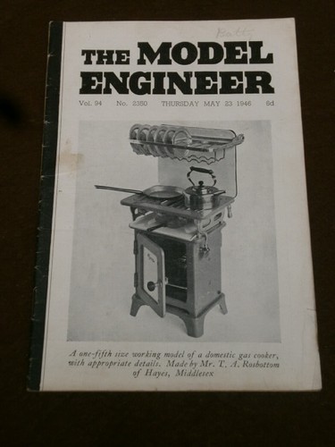 Model engineer 2350 - model,