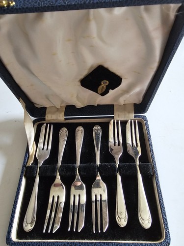 Epns cake forks - epns,