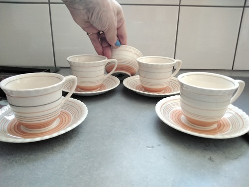 Vtg peice gray pottery - vtg,