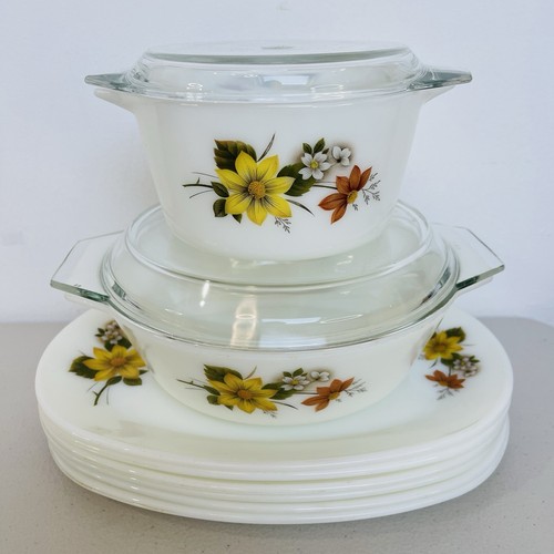 Vintage retro jaj pyrex - x6,