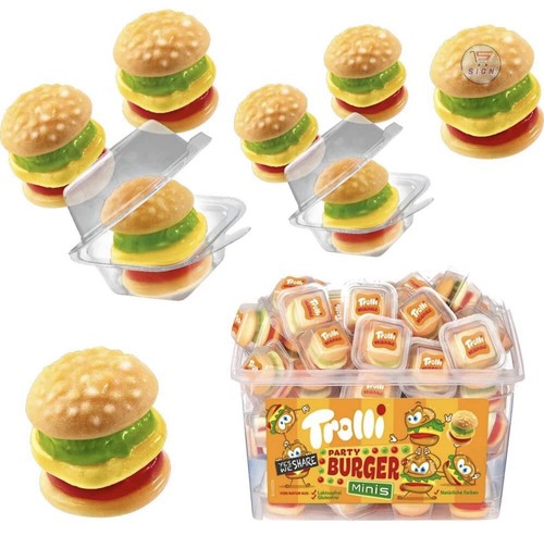 Trolli party burger mini - burger,
