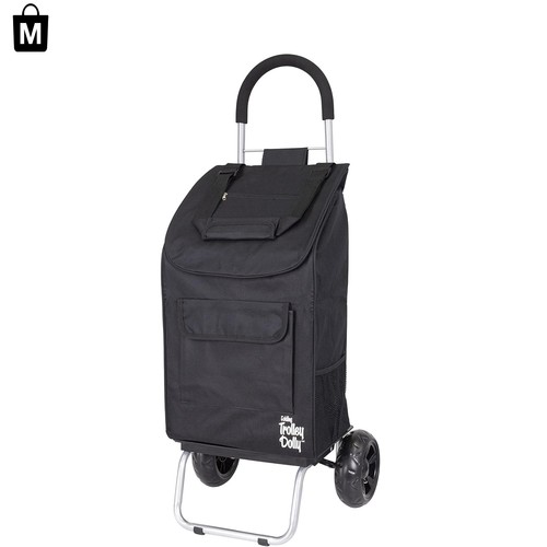 Luxury black shopping cart - black,