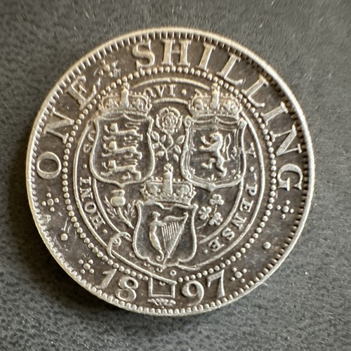 Queen victoria 1897 shilling - victoria,