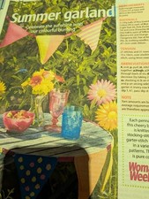 Summer Party Bunting Knitting Pattern.