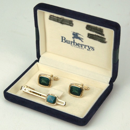 Burberrys cufflink tie clip - tie,