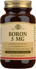 Solgar Boron 3 mg Vegetable