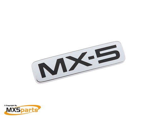 Mx5 rear badge emblem - mx-5,