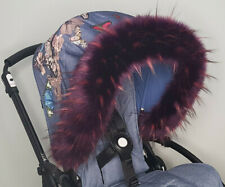 DOLLS Pram Luxury Faux Fur