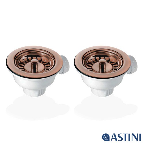 90mm antique copper - 2x,