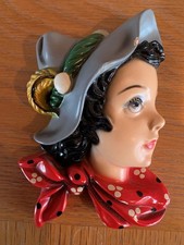 Wall Pocket hand painted