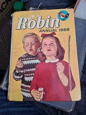 Robin Annual 1966 Hardback Vintage Book Children's Book