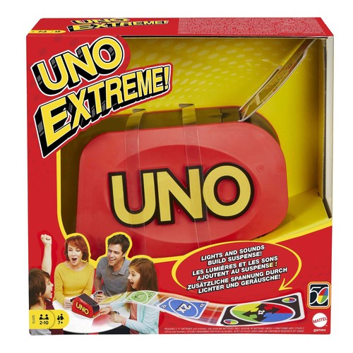 Mattel games uno - extreme, card