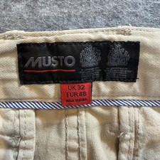 MUSTO Mens Chino Shorts W32