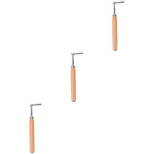 3pcs piano tuning tool wooden - 3pcs,