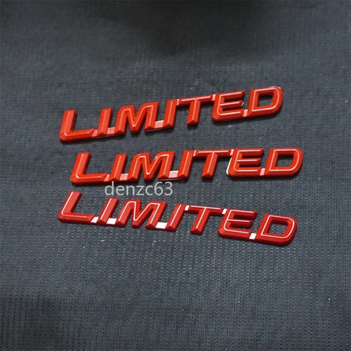 Glossy limited red - red, new