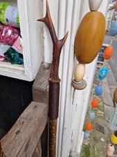 ROE DEER ANTLER TOPPED HAZEL