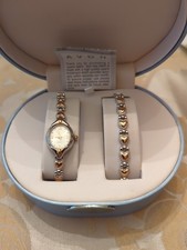 Avon Two-tone Heart Bracelet